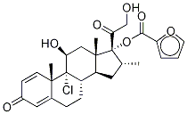 21-Hydroxy DeschloroMoMetasone Furoate (IMpurity) 구조식 이미지