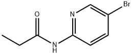 N-(5-bromo-2-pyridinyl)propanamide Structure