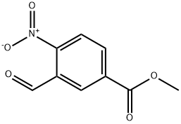 Methyl 3-formyl-4-nitrobenzoate 구조식 이미지