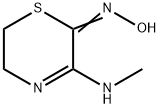 5,6-DIHYDRO-3-METHYLAMINO-2H-1,4-THIAZIN-2-ONE OXIME Structure