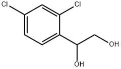 1-(2,4-dichlorophenyl)ethane-1,2-diol  Structure