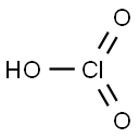 chloric acid Structure