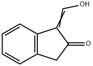 2H-Inden-2-one, 1,3-dihydro-1-(hydroxymethylene)- (9CI) 구조식 이미지