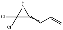 아지리딘,2,2-디클로로-3-(2-프로페닐리덴)-(9CI) 구조식 이미지