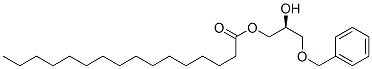 [S,(+)]-3-O-Benzyl-1-O-palmitoyl-L-glycerol Structure