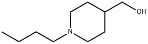 4-Piperidinemethanol, 1-butyl- Structure