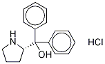 α,α-디페닐-L-프롤리놀염산염 구조식 이미지