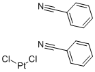 Bis(benzonitrile)dichloroplatinum(II) 구조식 이미지