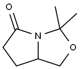 3,3-diMethyltetrahydropyrrolo[1,2-c]oxazol-5(1H)-one Structure