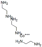 tris(ethylenediamine)cobalt(III) 구조식 이미지