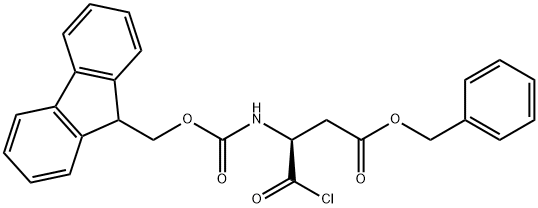 FMOC-ASP(OBZL)-CL Structure