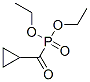 시클로프로필카르보닐포스폰산디에틸에스테르 구조식 이미지