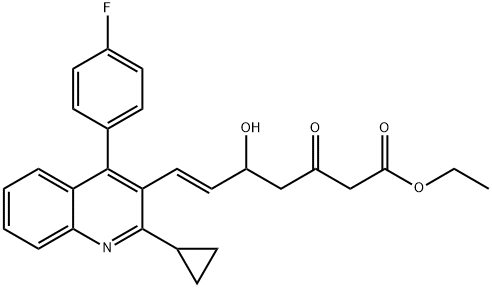 148901-69-3 Ethyl (E)-7-[4-(4'-fluorophenyl)-2-(cyclopropyl)-3-quinolinyl]-5-hydroxy-3-oxo-6-heptenoate