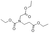 N-(ETHOXYCARBONYL)-N-(ETHOXYCARBONYKLETHYL)GLYCINE ETHYL ESTER 구조식 이미지