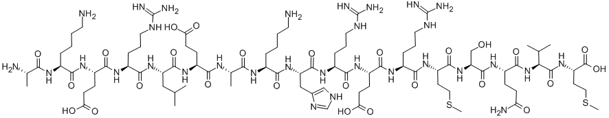 ALA-LYS-GLU-ARG-LEU-GLU-ALA-LYS-HIS-ARG-GLU-ARG-MET-SER-GLN-VAL-MET Structure