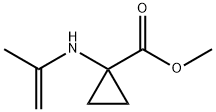 시클로프로판카르복실산,1-[(1-메틸에테닐)아미노]-,메틸에스테르(9CI) 구조식 이미지