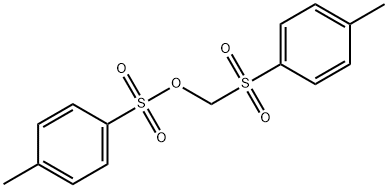 [(4-메틸페닐)술포닐]메틸4-메틸벤젠술포네이트 구조식 이미지
