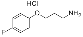 3-(4-FLUOROPHENOXY)PROPAN-1-AMINE HYDROCHLORIDE Structure