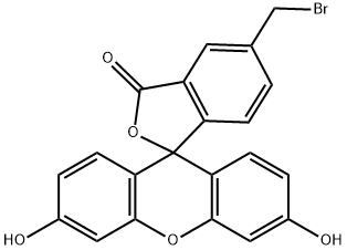 5-(BROMOMETHYL)FLUORESCEIN 구조식 이미지