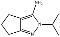 2-ethyl-2,4,5,6-tetrahydrocyclopenta[c]pyrazol-3-aMine Structure