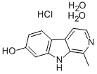 HARMOL HYDROCHLORIDE DIHYDRATE Structure