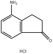 4-AMINO-2,3-DIHYDRO-1H-INDEN-1-ONE HYDROCHLORIDE Structure