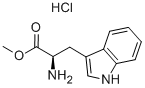 D-Tryptophan methyl ester hydrochloride 구조식 이미지