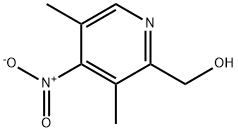 3,5-Dimethyl-2-hydroxymethyl-4-nitropyridine 구조식 이미지