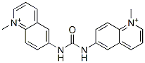 6,6'-(Carbonylbisimino)bis(1-methylquinolinium) Structure