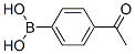 4-AcetylphenylboronicAcid Structure