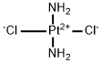 trans-Dichlorodiamineplatinum(II) Structure
