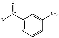 2-NITRO-PYRIDIN-4-YLAMINE 구조식 이미지