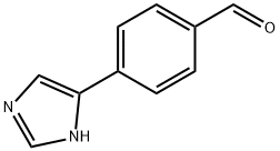 4-(1H-Imidazol-5-yl)benzaldehyde Structure
