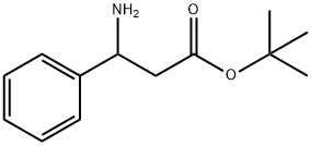 tert-butyl 3-aMino-3-phenylpropanoate Structure