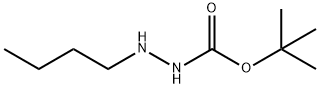Hydrazinecarboxylic acid, 2-butyl-, 1,1-dimethylethyl ester (9CI) Structure