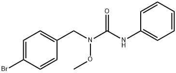 1-(4-BROMOBENZYL)-1-METHOXY-3-PHENYLUREA Structure