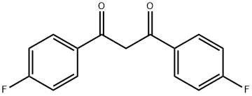 1,3-Bis(4-fluorophenyl)-1,3-propanedione Structure