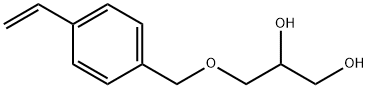 3-[(4-ETHENYLPHENYL)METHOXY]-1,2-프로판디올 구조식 이미지