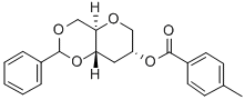 1,5-ANHYDRO-4,6-O-BENZYLIDENE-3-DEOXY-2-O-P-TOLUOYL-D-GLUCITOL Structure