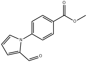 4-(2-FORMYL-1H-PYRROL-1-YL)-BENZOIC ACID METHYL ESTER Structure