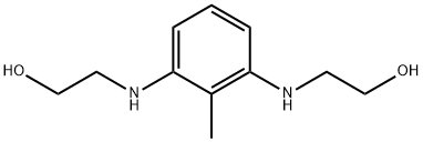 Bis-2,6-N,N-(2-hydroxyethyl)diaminotoluene 구조식 이미지