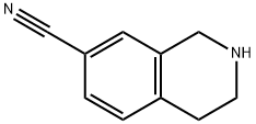 7-CYANO-1,2,3,4-TETRAHYDROISOQUINOLINE Structure