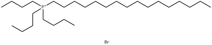 Cetyltributylphosphonium bromide 구조식 이미지