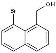 (8-BROMO-1-NAPHTHYL)METHANOL Structure