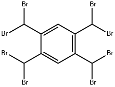 1,2,4,5-Tetrakis(dibromomethyl)benzene Structure
