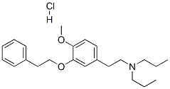 149409-57-4 N,N-dipropyl-2-(4-methoxy-3-(2-phenylethoxy)phenyl)ethylamine monohydrochloride