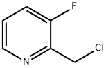 Pyridine, 2-(chloromethyl)-3-fluoro- (9CI) Structure