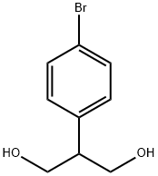 2-(4-broMophenyl)propane-1,3-diol Structure