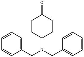 4-(dibenzylamino)cyclohexanone Structure