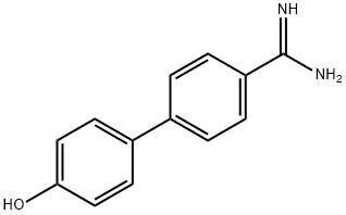 4'-HYDROXYBIPHENYL-4-CARBOXIMIDAMIDE Structure
